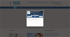 Desktop Screenshot of hyderabaddiabetes.com